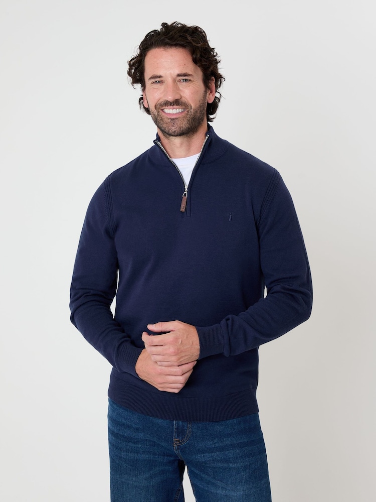 Saltwell Quarter Zip Jumper - Image 1 of 4 Saltwell Quarter Zip Jumper - Image 1 of 4