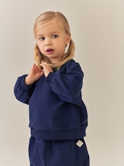 Navy Crew Neck Sweatshirt (3mths-7yrs) - Image 1 of 7