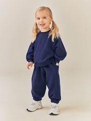 Navy Crew Neck Sweatshirt (3mths-7yrs) - Image 3 of 7