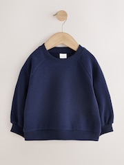 Navy Crew Neck Sweatshirt (3mths-7yrs) - Image 4 of 7