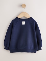 Navy Crew Neck Sweatshirt (3mths-7yrs) - Image 5 of 7