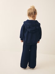 Navy Zip Through Hoodie (3mths-7yrs) - Image 3 of 8