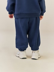 Navy Cuffed Sweat Joggers (3mths-7yrs) - Image 3 of 4