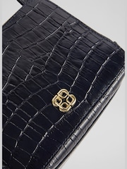 LK Bennett Blue Kira Camera Shoulder Bag - Image 3 of 3