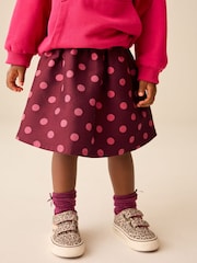 Pink/ Red Spot Pullon Skirt (3mths-7yrs) - Image 1 of 8