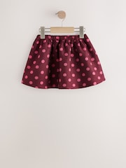 Pink/ Red Spot Pullon Skirt (3mths-7yrs) - Image 5 of 8