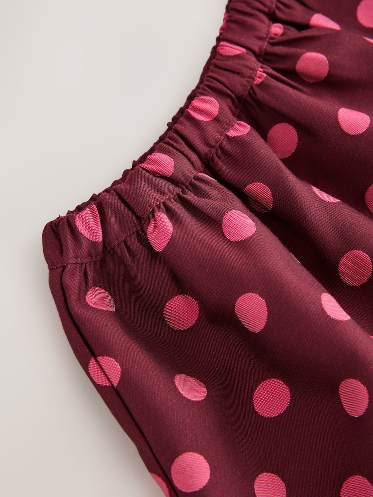 Pink/ Red Spot Pullon Skirt (3mths-7yrs) - Image 8 of 8 Pink/ Red Spot Pullon Skirt (3mths-7yrs) - Image 8 of 8