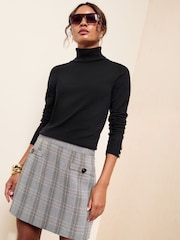 Friends Like These Black Roll Neck Knit Jumper - Image 1 of 5