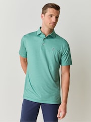 Peter Millar Green Dashwood Performance Jersey Polo Shirts - Image 1 of 6