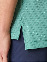 Peter Millar Green Dashwood Performance Jersey Polo Shirts - Image 6 of 6