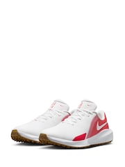 Nike White/Red Infinity Golf Trainers - Image 2 of 9