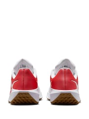 Nike White/Red Infinity Golf Trainers - Image 4 of 9