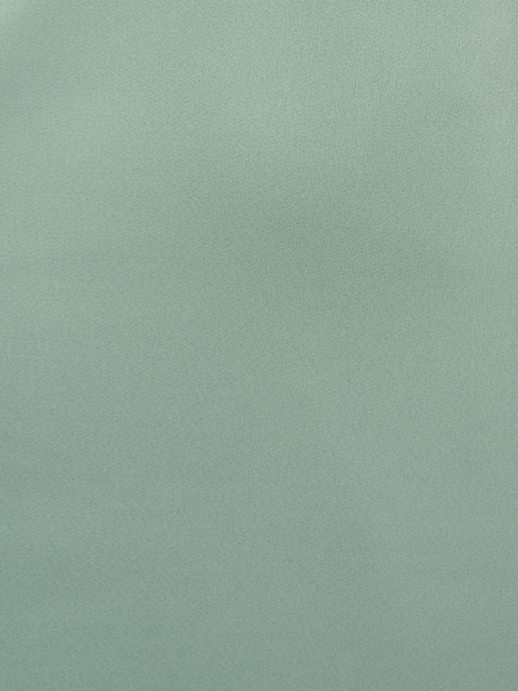 Adrianna Papell Green Aidan Mattox Satin Long Dress - Image 6 of 6 Adrianna Papell Green Aidan Mattox Satin Long Dress - Image 6 of 6