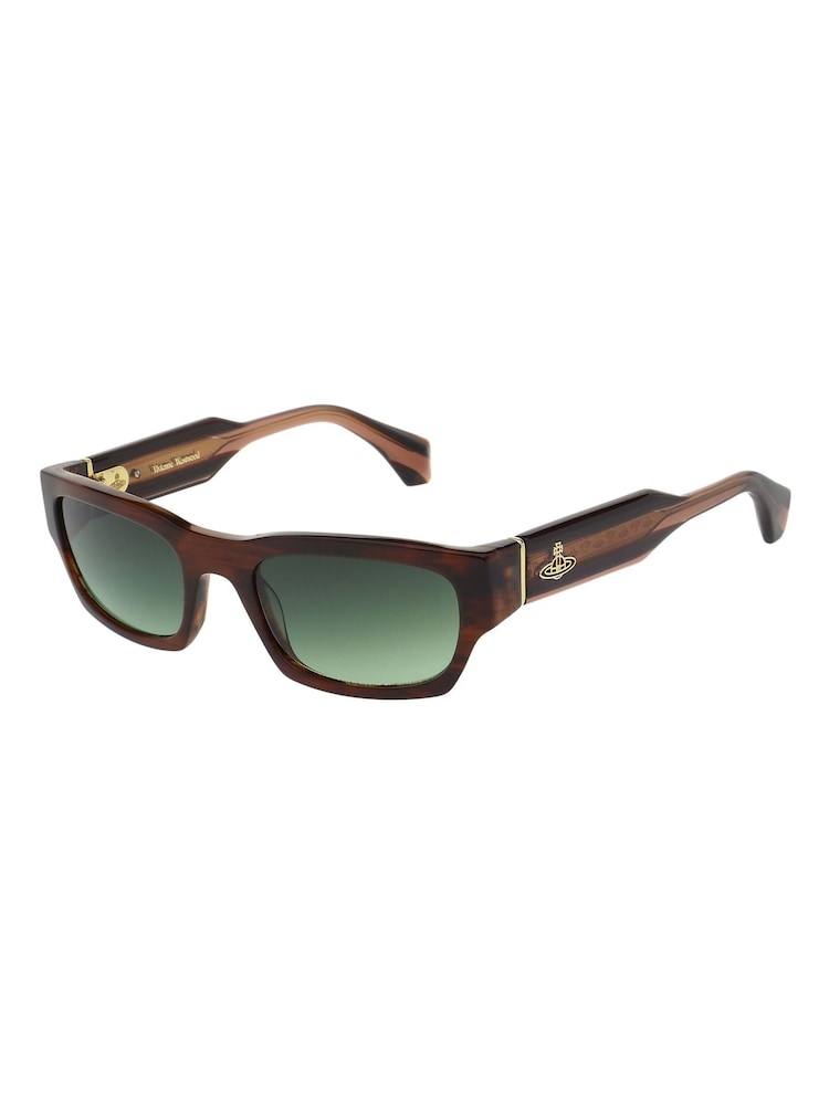 Vivienne Westwood Brown Vw5134 Sunglasses - Image 2 of 5