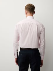 Pink/Blue Easy Care Regular Fit Single Cuff Smart Shirts 2 Pack - Image 11 of 19