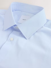 Pink/Blue Easy Care Regular Fit Single Cuff Smart Shirts 2 Pack - Image 18 of 19
