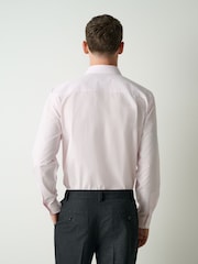 Pink/Blue Easy Care Regular Fit Single Cuff Smart Shirts 2 Pack - Image 4 of 19