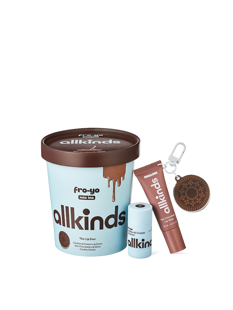allkinds Cookies & Cream Lip Duo Gift Set (Worth £21) - Image 1 of 7