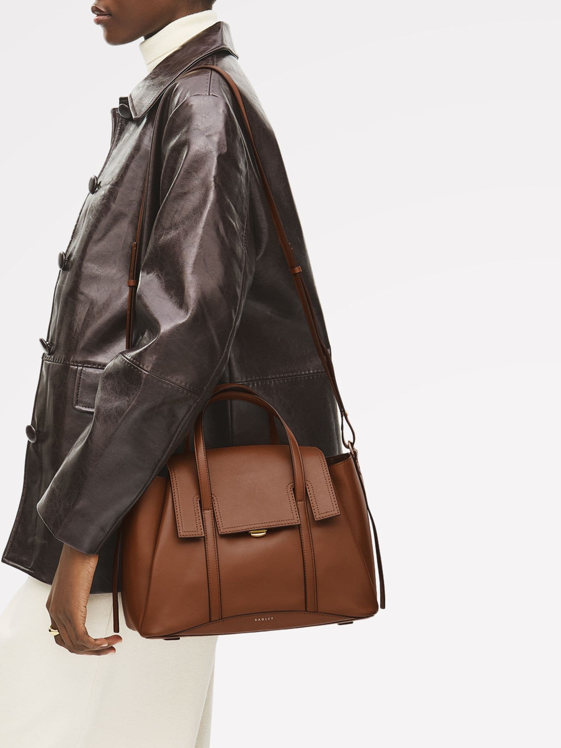 Buy Radley Brown The Chancery Medium Grab Bag from Next USA