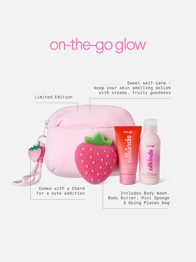 allkinds Strawberry Going Places Gift Set - Image 2 of 6 allkinds Strawberry Going Places Gift Set - Image 2 of 6