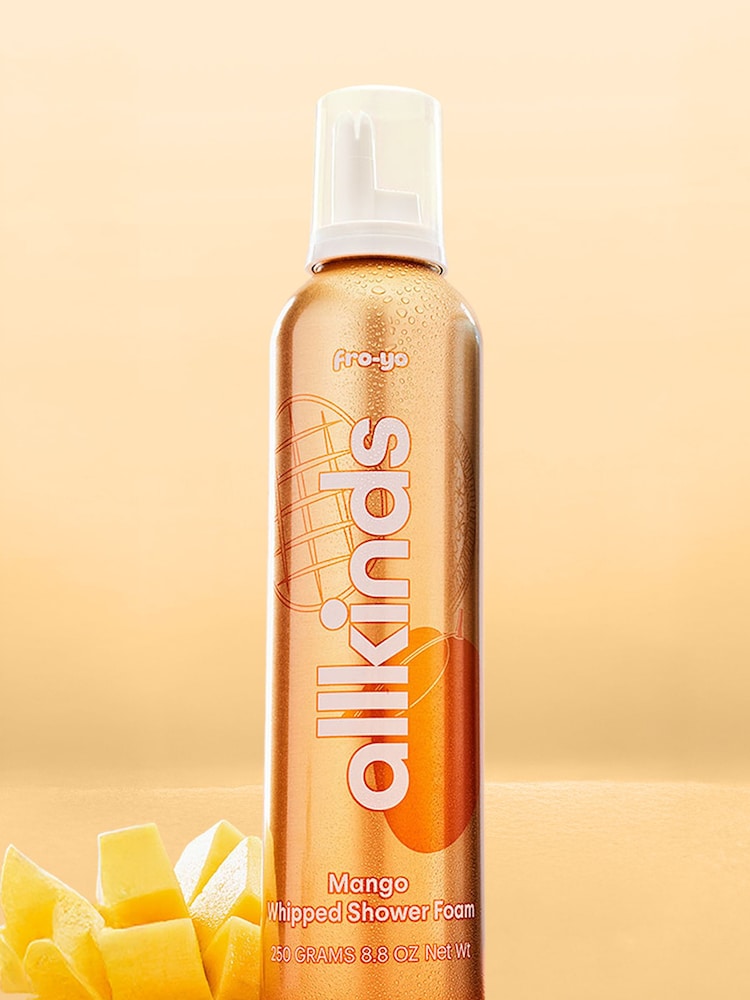 allkinds Mango Whipped Shower Foam 250g - Image 2 of 6 allkinds Mango Whipped Shower Foam 250g - Image 2 of 6