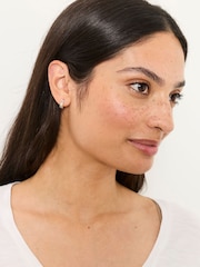 FatFace Gem Hoop Earrings - Imagen 3 de 4