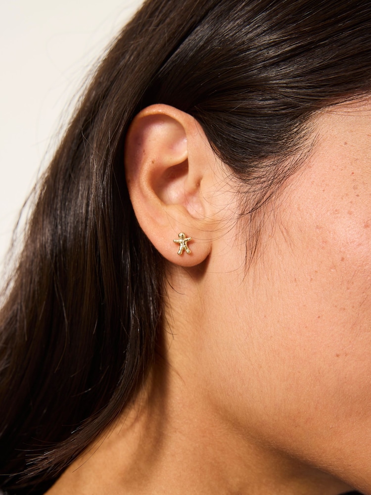 FatFace Gingerbread Studs - Bild 3 von 3