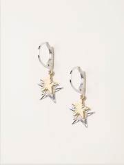 FatFace Multi Star Drop Earrings - Image 1 of 2