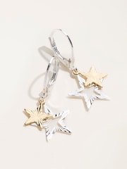 FatFace Multi Star Drop Earrings - Image 2 of 2