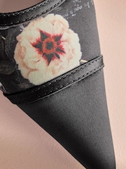 Սև տպագիր - B By Ted Baker Point Toe Sling Back Heels - Պատկեր 6 8-ից