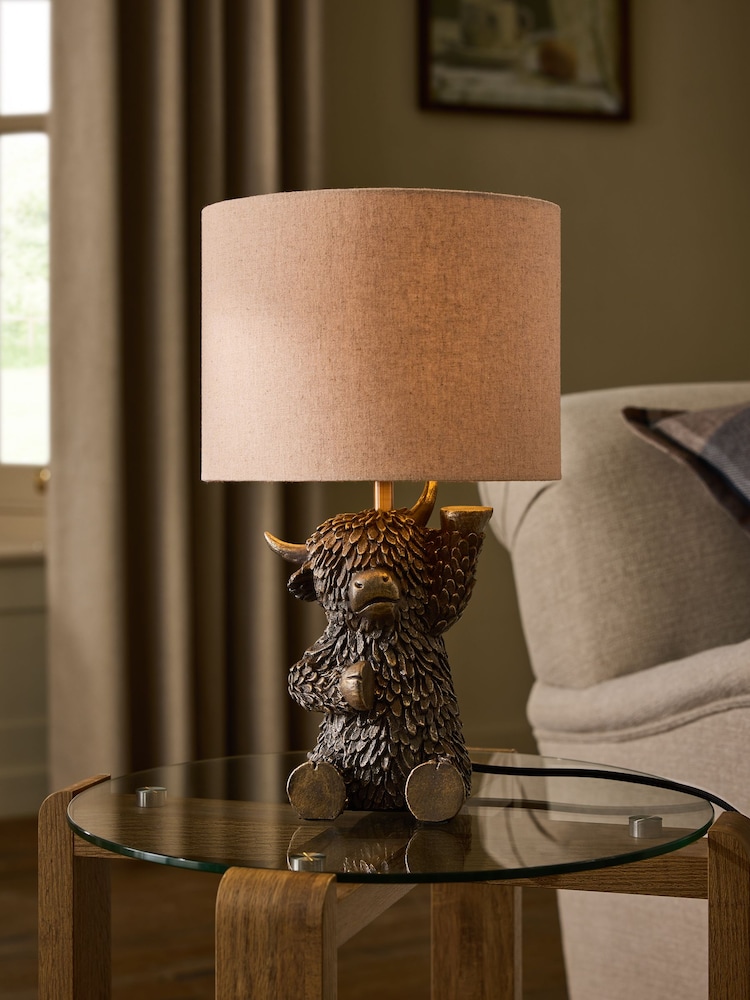 Bronze Hamish Table Lamp - Image 1 of 5 Bronze Hamish Table Lamp - Image 1 of 5