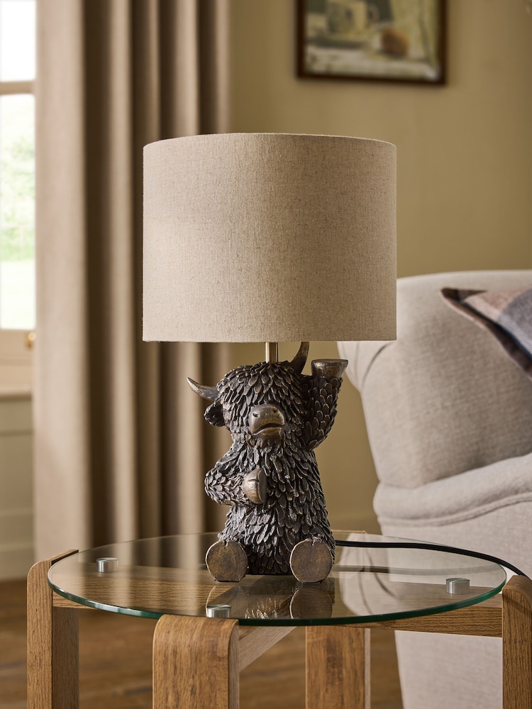 Bronze Hamish Table Lamp - Image 2 of 5 Bronze Hamish Table Lamp - Image 2 of 5