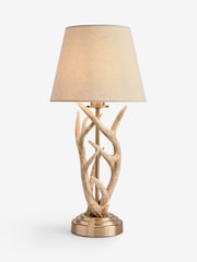 Brass Antler Rechargeable Wireless Table Lamp - Image 5 of 7