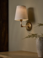 White Bentham Rechargeable Wireless Wall Light - Image 1 of 6