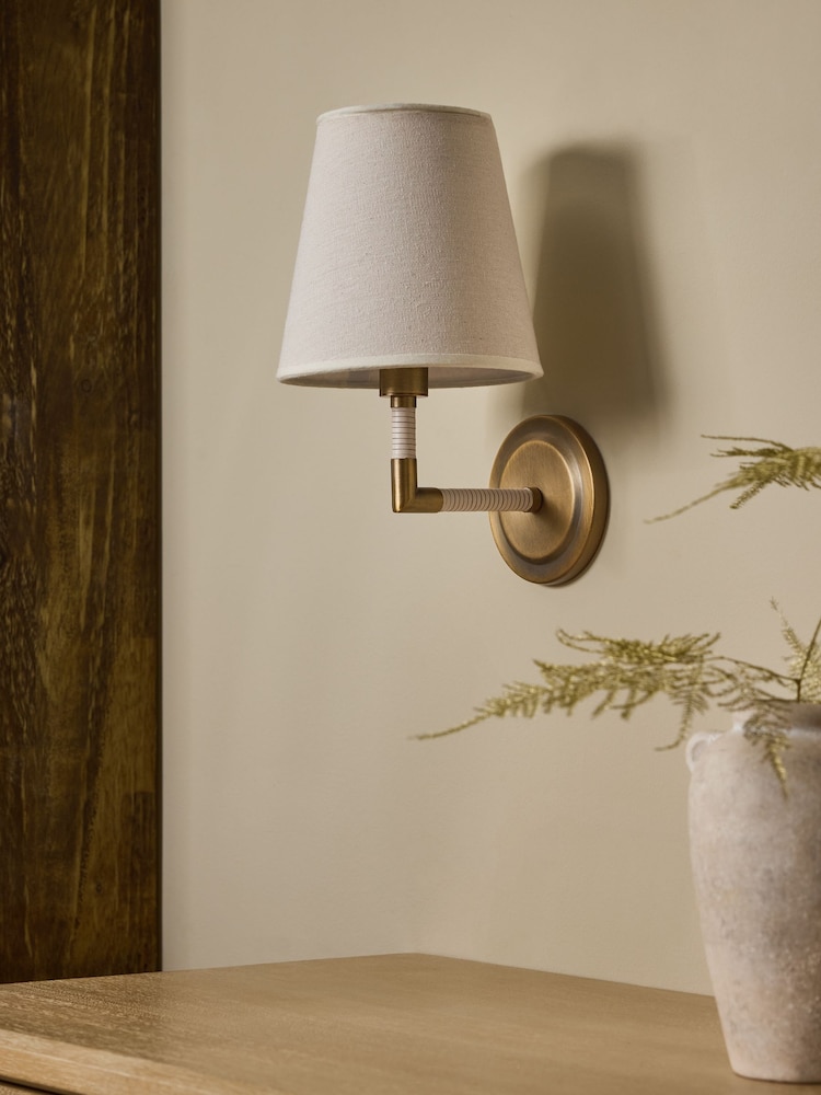 White Bentham Rechargeable Wireless Wall Light - Image 2 of 6