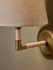 White Bentham Rechargeable Wireless Wall Light - Image 3 of 6