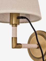 White Bentham Rechargeable Wireless Wall Light - Image 6 of 6