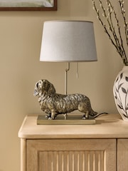 Bronze Hoxley Daschund Table Lamp - Image 2 of 5