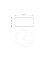 Brass Mia Easy Fit Pendant Lamp Shade - Image 3 of 5
