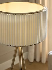 Brass Mia Floor Lamp - Image 4 of 5