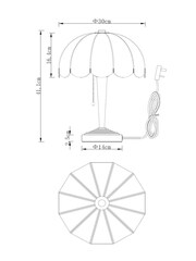 Elise Table Lamp - 圖片 2/2