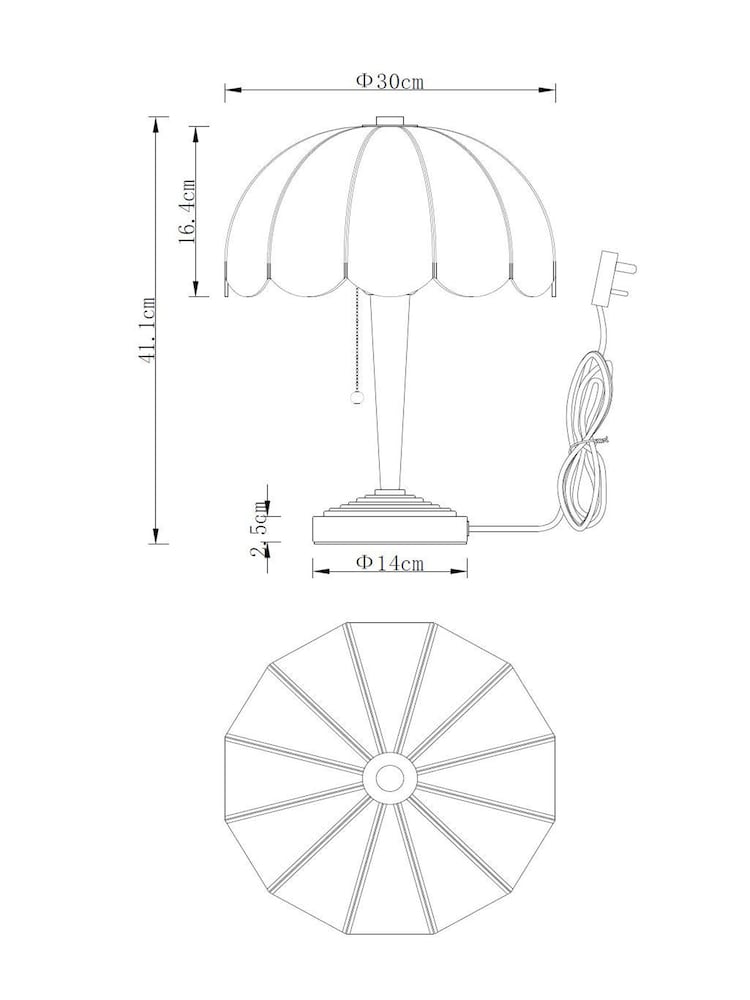 Elise Table Lamp - 圖片 2/2 Elise Table Lamp - 圖片 2/2