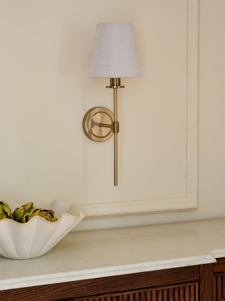 Brass Carolina 1 Light Wall Light - Image 2 of 5