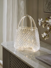 Clear Glass Handbag Battery Operated Feature Light - Image 1 of 4