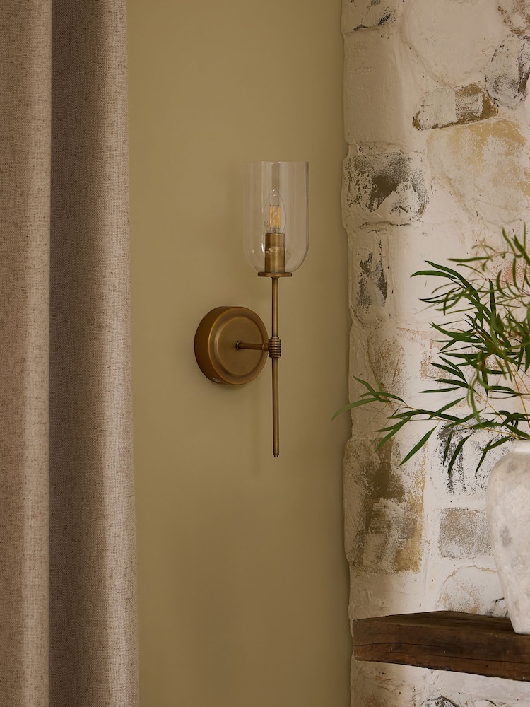 Brass Virginia Rechargeable Wall Light - Image 2 of 6