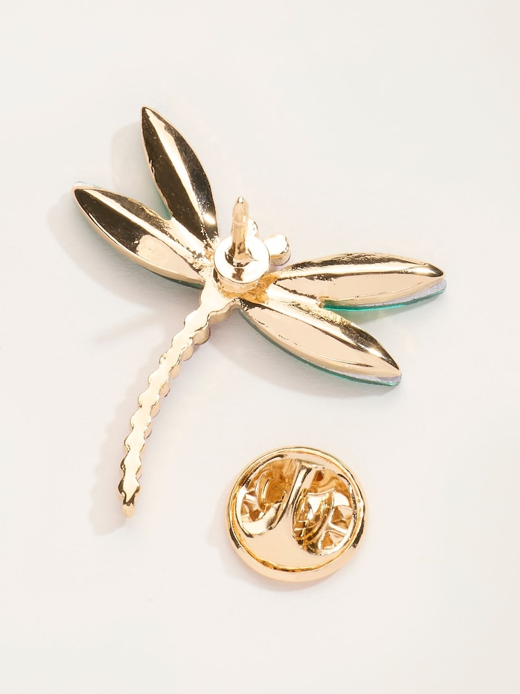 FatFace Dragonfly Brooch - Imagen 2 de 2