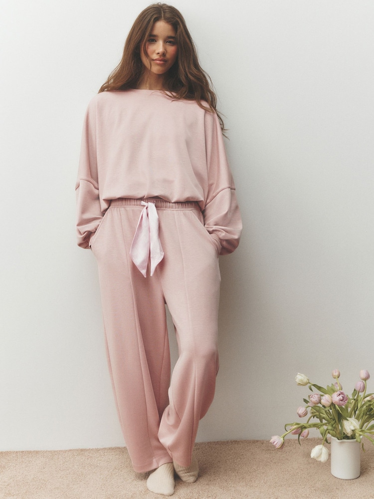 Pink Loungewear Set - Image 1 of 9 Pink Loungewear Set - Image 1 of 9