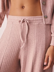 Pink Cardigan and Barrel Leg Cosy Lounge Set - Image 6 of 6