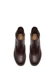 Clarks Brown Torhill Buckle Boots - Image 4 of 6
