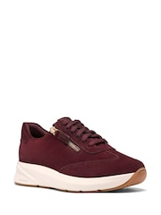 Clarks Red Code Runner Run Trainers - Image 3 of 6